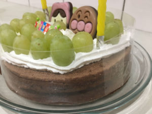 超簡単手作り誕生日ケーキ